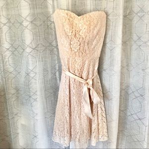 Speechless light pink lace dress Sz 1